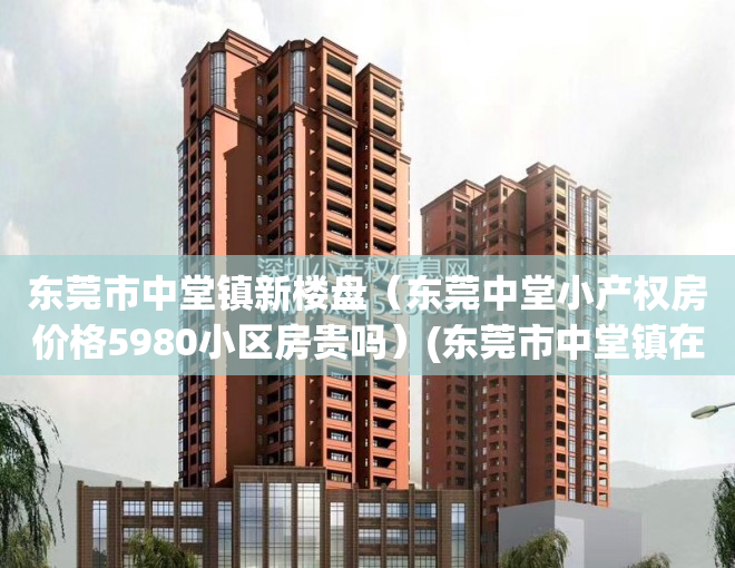 东莞市中堂镇新楼盘（东莞中堂小产权房价格5980小区房贵吗）(东莞市中堂镇在售楼盘)