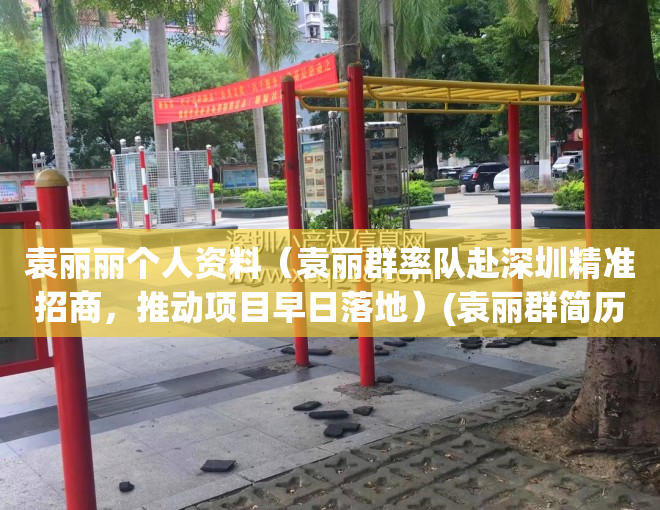 袁丽丽个人资料（袁丽群率队赴深圳精准招商，推动项目早日落地）(袁丽群简历)