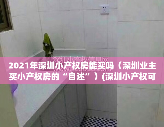 2021年深圳小产权房能买吗（深圳业主买小产权房的“自述”）(深圳小产权可以买吗?)