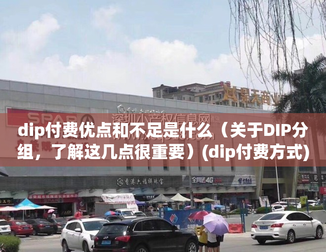 dip付费优点和不足是什么（关于DIP分组，了解这几点很重要）(dip付费方式)