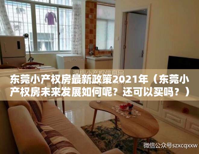 东莞小产权房最新政策2021年（东莞小产权房未来发展如何呢？还可以买吗？）