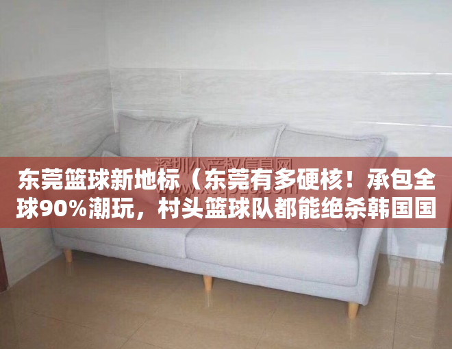 东莞篮球新地标（东莞有多硬核！承包全球90%潮玩，村头篮球队都能绝杀韩国国家队）