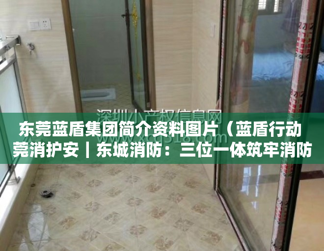 东莞蓝盾集团简介资料图片（蓝盾行动 莞消护安｜东城消防：三位一体筑牢消防安全防线）