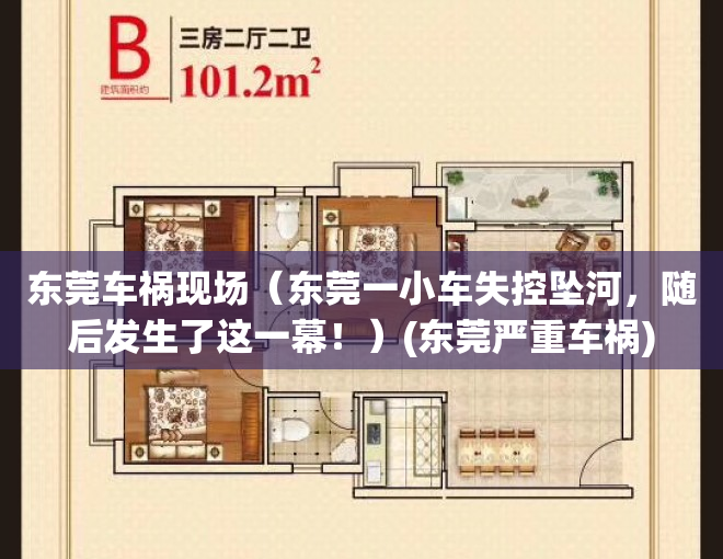 东莞车祸现场（东莞一小车失控坠河，随后发生了这一幕！）(东莞严重车祸)