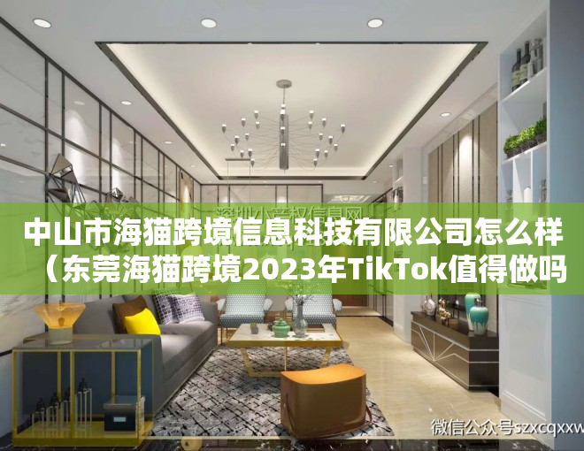 中山市海猫跨境信息科技有限公司怎么样（东莞海猫跨境2023年TikTok值得做吗？ChartGPT是这么回答的）