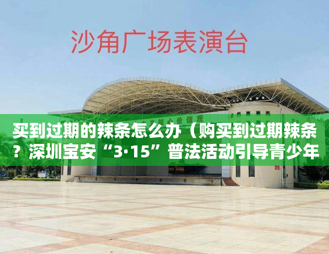 买到过期的辣条怎么办（购买到过期辣条？深圳宝安“3·15”普法活动引导青少年合理维权）