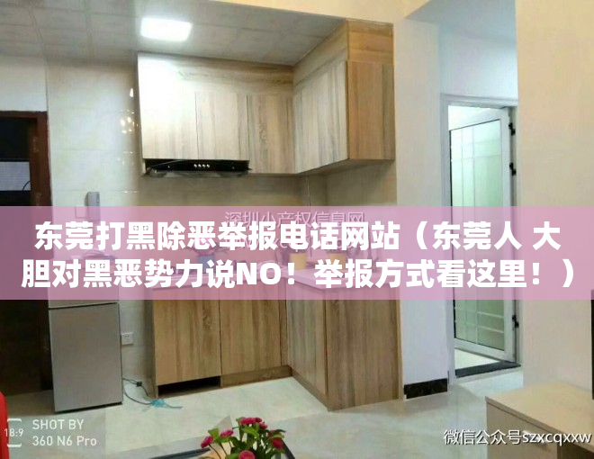 东莞打黑除恶举报电话网站（东莞人 大胆对黑恶势力说NO！举报方式看这里！）