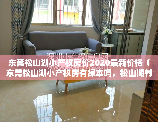 东莞松山湖小产权房价2020最新价格（东莞松山湖小产权房有绿本吗，松山湖村委统建楼有哪些）