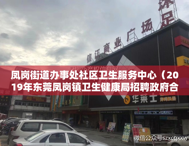 凤岗街道办事处社区卫生服务中心（2019年东莞凤岗镇卫生健康局招聘政府合同制聘员公告）
