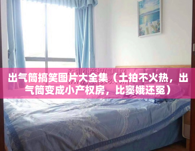 出气筒搞笑图片大全集（土拍不火热，出气筒变成小产权房，比窦娥还冤）