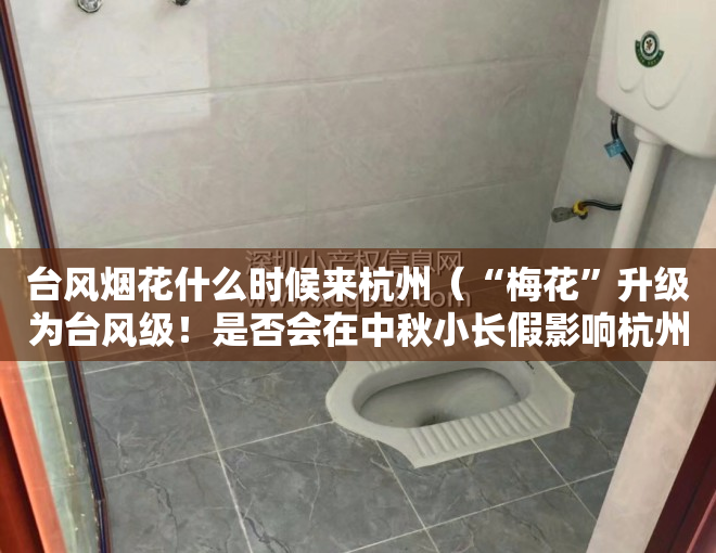 台风烟花什么时候来杭州（“梅花”升级为台风级！是否会在中秋小长假影响杭州？还能去钱塘江看潮吗→）