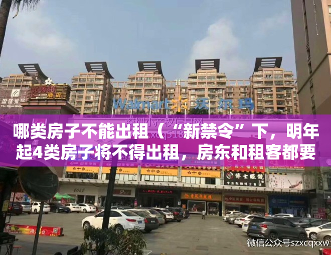 哪类房子不能出租（“新禁令”下，明年起4类房子将不得出租，房东和租客都要留意）