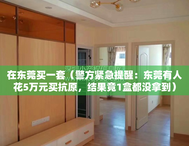 在东莞买一套（警方紧急提醒：东莞有人花5万元买抗原，结果竟1盒都没拿到）