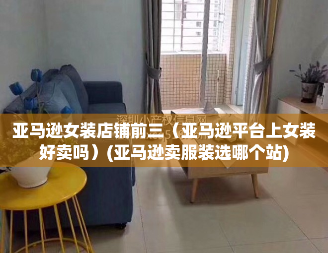 亚马逊女装店铺前三（亚马逊平台上女装好卖吗）(亚马逊卖服装选哪个站)