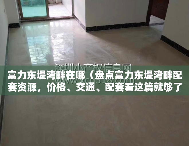 富力东堤湾畔在哪（盘点富力东堤湾畔配套资源，价格、交通、配套看这篇就够了）