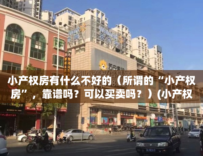 小产权房有什么不好的（所谓的“小产权房”，靠谱吗？可以买卖吗？）(小产权房就是个坑,谁买谁后悔)