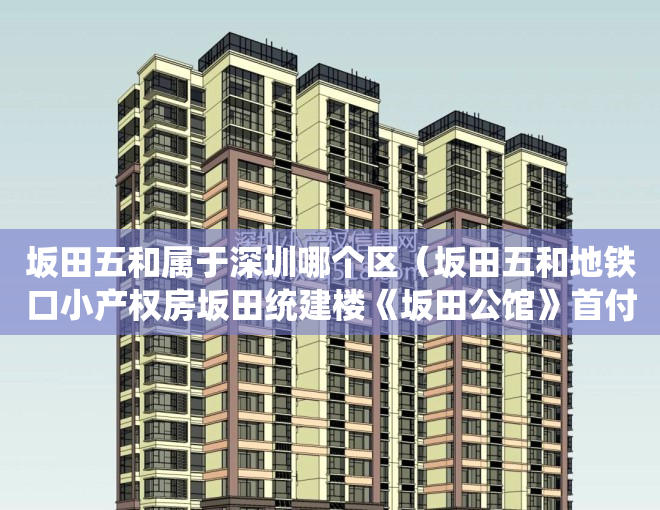 坂田五和属于深圳哪个区（坂田五和地铁口小产权房坂田统建楼《坂田公馆》首付26万起 《坂田公馆》坂田侨联西小产权房 杨美地铁站600米坂田地铁站700米）