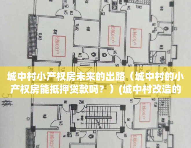 城中村小产权房未来的出路（城中村的小产权房能抵押贷款吗？）(城中村改造的小产权房能买么)