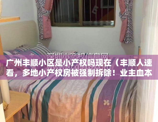 广州丰顺小区是小产权吗现在（丰顺人速看，多地小产权房被强制拆除！业主血本无归！）