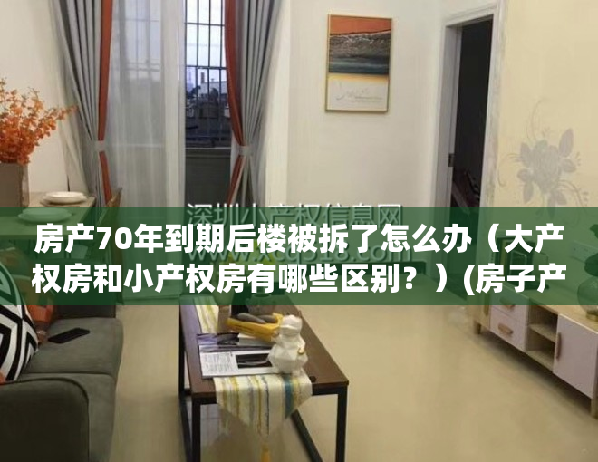 房产70年到期后楼被拆了怎么办（大产权房和小产权房有哪些区别？）(房子产权70年后,房子会拆吗)