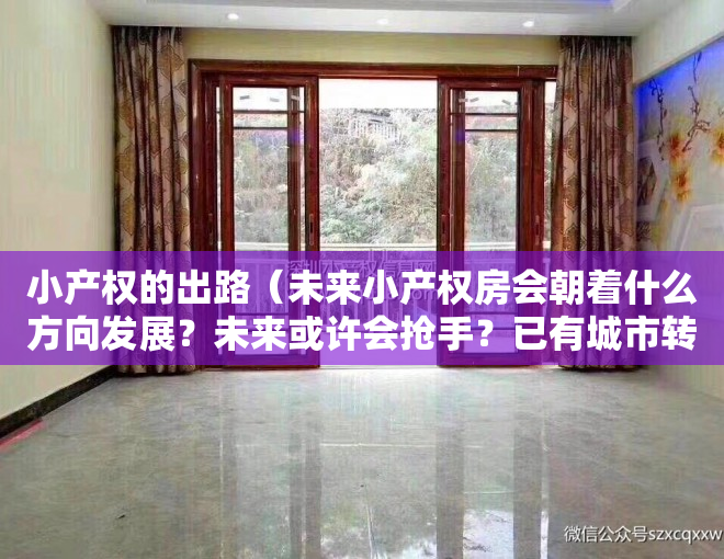 小产权的出路（未来小产权房会朝着什么方向发展？未来或许会抢手？已有城市转正）