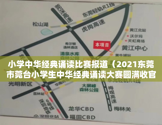 小学中华经典诵读比赛报道（2021东莞市莞台小学生中华经典诵读大赛圆满收官）