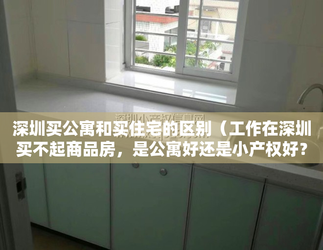 深圳买公寓和买住宅的区别（工作在深圳买不起商品房，是公寓好还是小产权好？）