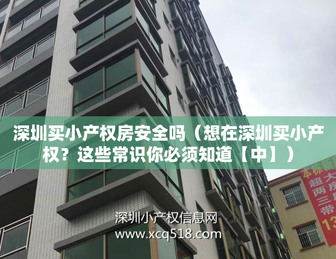 深圳买小产权房安全吗（想在深圳买小产权？这些常识你必须知道【中】）