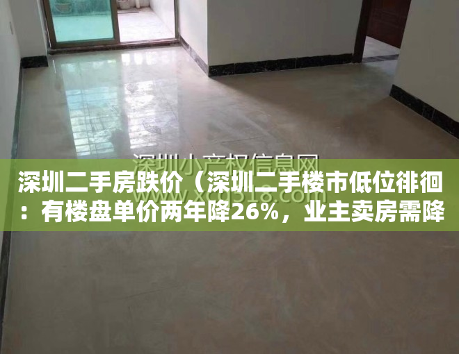 深圳二手房跌价（深圳二手楼市低位徘徊：有楼盘单价两年降26%，业主卖房需降至小区最低价）