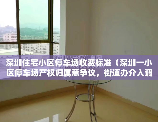 深圳住宅小区停车场收费标准（深圳一小区停车场产权归属惹争议，街道办介入调解）