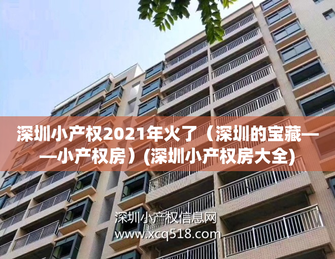 深圳小产权2021年火了（深圳的宝藏——小产权房）(深圳小产权房大全)