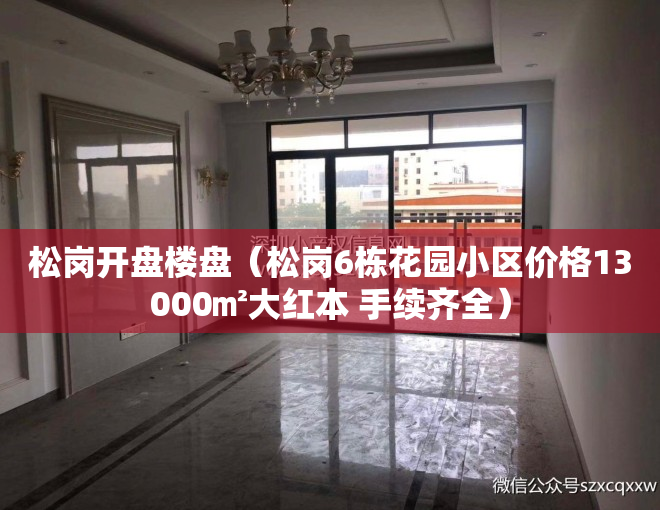 松岗开盘楼盘（松岗6栋花园小区价格13000㎡大红本 手续齐全）