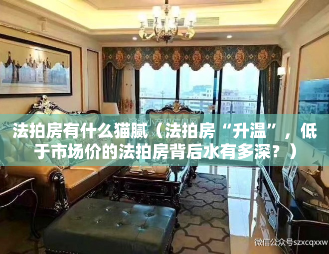 法拍房有什么猫腻（法拍房“升温”，低于市场价的法拍房背后水有多深？）