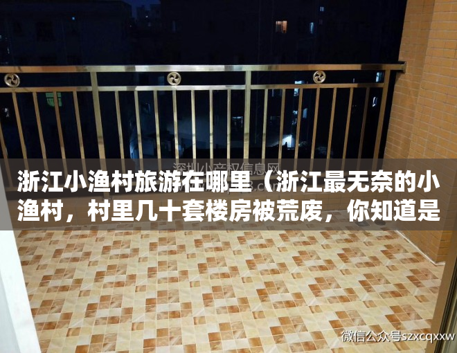 浙江小渔村旅游在哪里（浙江最无奈的小渔村，村里几十套楼房被荒废，你知道是什么原因吗）
