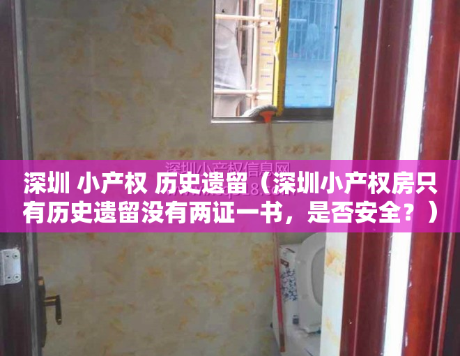 深圳 小产权 历史遗留（深圳小产权房只有历史遗留没有两证一书，是否安全？）