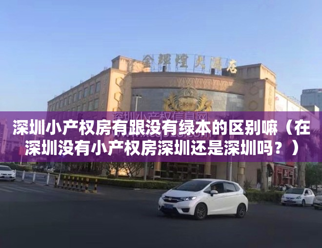 深圳小产权房有跟没有绿本的区别嘛（在深圳没有小产权房深圳还是深圳吗？）