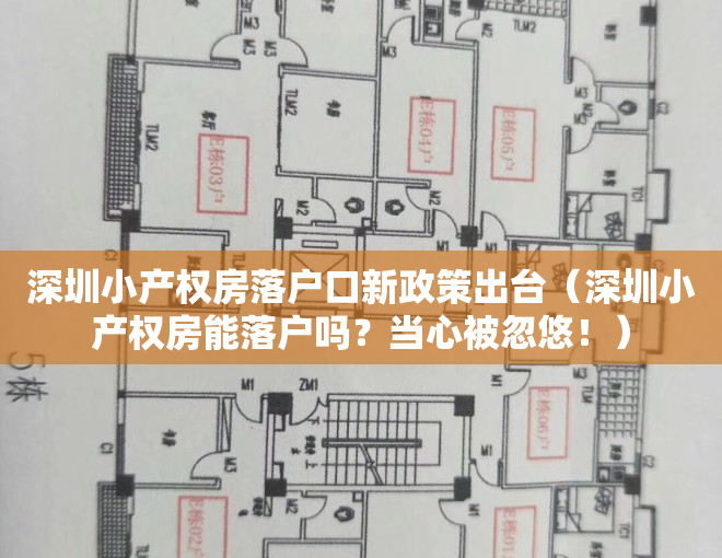 深圳小产权房落户口新政策出台（深圳小产权房能落户吗？当心被忽悠！）
