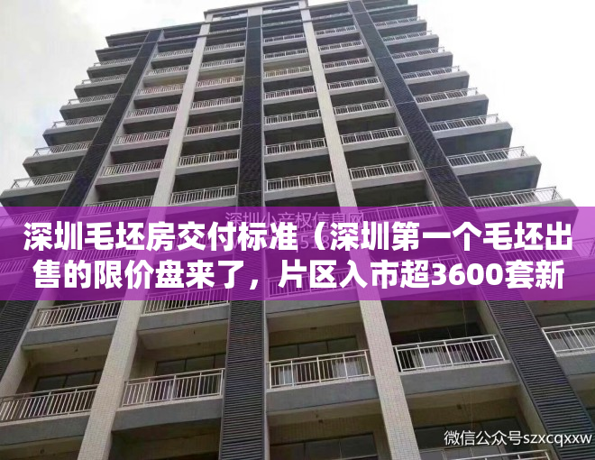 深圳毛坯房交付标准（深圳第一个毛坯出售的限价盘来了，片区入市超3600套新房）
