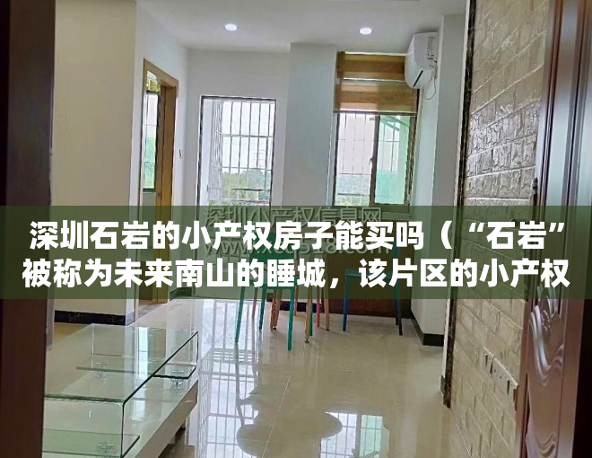 深圳石岩的小产权房子能买吗（“石岩”被称为未来南山的睡城，该片区的小产权房值不值得购买？）
