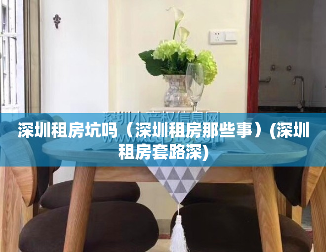 深圳租房坑吗（深圳租房那些事）(深圳租房套路深)