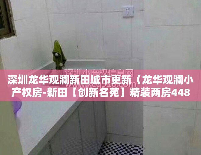 深圳龙华观澜新田城市更新（龙华观澜小产权房-新田【创新名苑】精装两房448万套起）