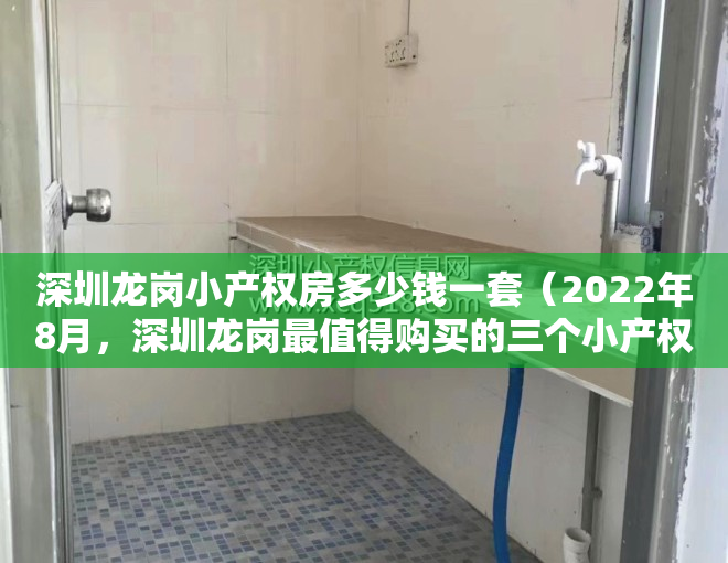 深圳龙岗小产权房多少钱一套（2022年8月，深圳龙岗最值得购买的三个小产权盘，看完再刷卡！）