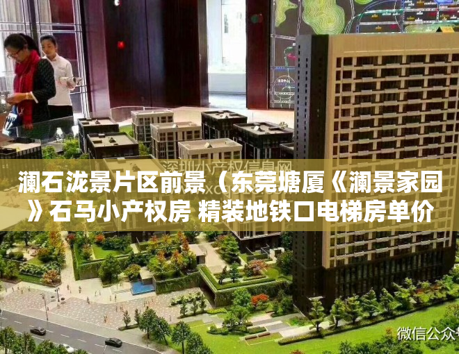 澜石泷景片区前景（东莞塘厦《澜景家园》石马小产权房 精装地铁口电梯房单价6800元）