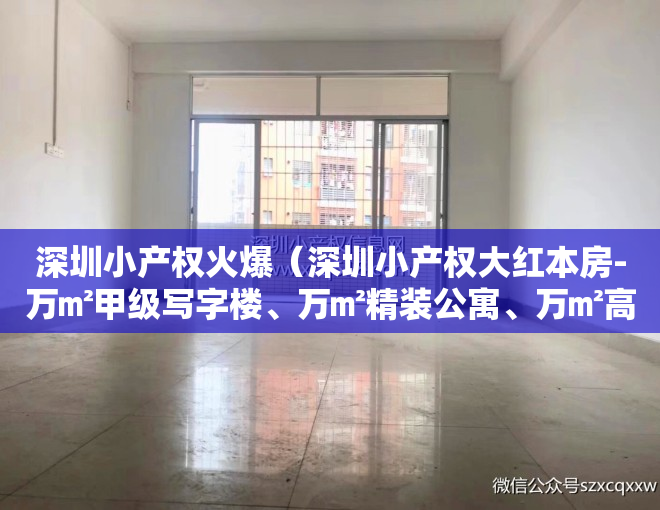 深圳小产权火爆（深圳小产权大红本房-万㎡甲级写字楼、万㎡精装公寓、万㎡高档商业）