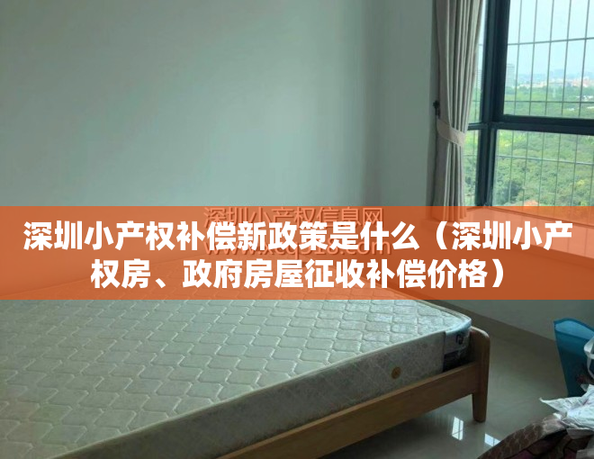 深圳小产权补偿新政策是什么（深圳小产权房、政府房屋征收补偿价格）