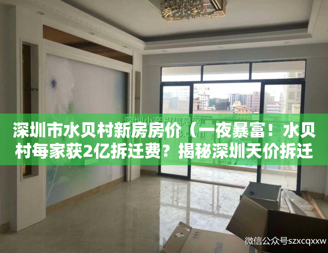 深圳市水贝村新房房价（一夜暴富！水贝村每家获2亿拆迁费？揭秘深圳天价拆迁款）