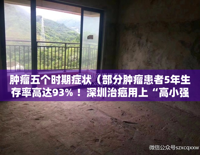 肿瘤五个时期症状（部分肿瘤患者5年生存率高达93% ！深圳治癌用上“高小强”利器）