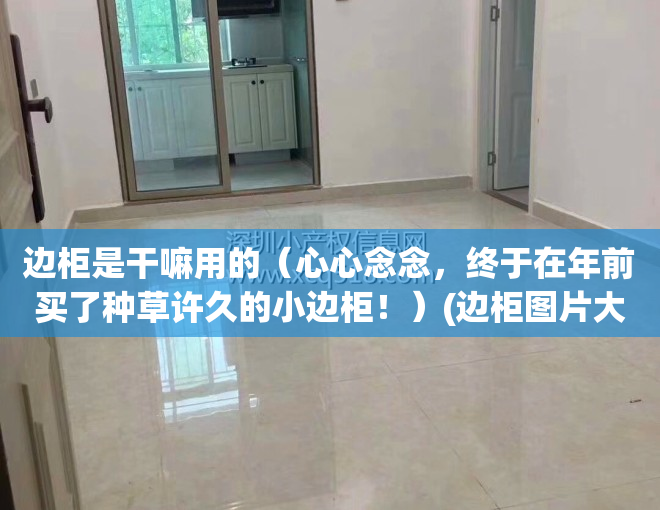 边柜是干嘛用的（心心念念，终于在年前买了种草许久的小边柜！）(边柜图片大全)