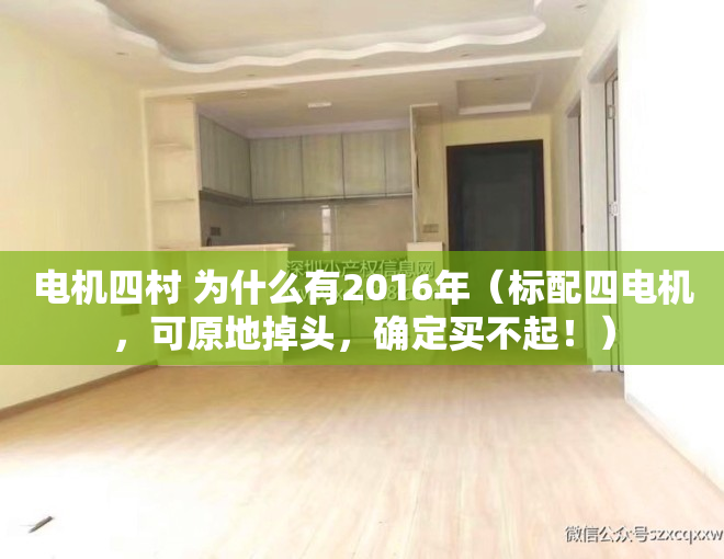 电机四村 为什么有2016年（标配四电机，可原地掉头，确定买不起！）