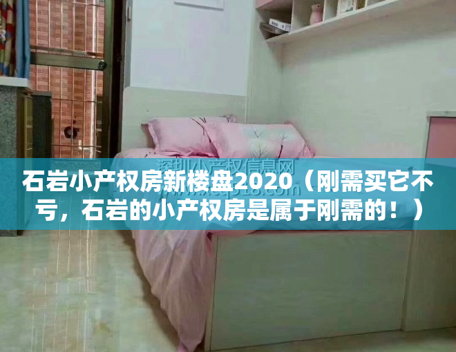 石岩小产权房新楼盘2020（刚需买它不亏，石岩的小产权房是属于刚需的！）
